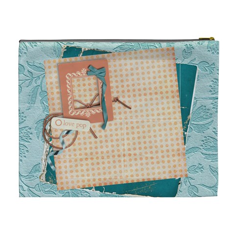 Love/love Pop Custom Cosmetic Bag (xl)  By Mikki Back