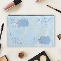 Stars/Clouds Custom Cosmetic Bag (Large) 