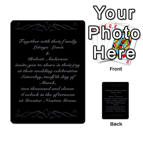 Toya & Roberts Wedding By Jr Back 1