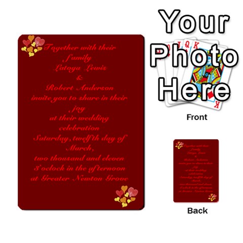 Toya & Roberts Wedding By Jr Back 2