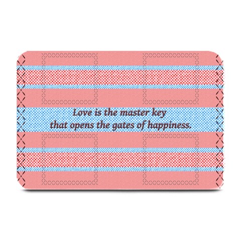 The Master Key Place Mat By Daniela 18 x12  Plate Mat