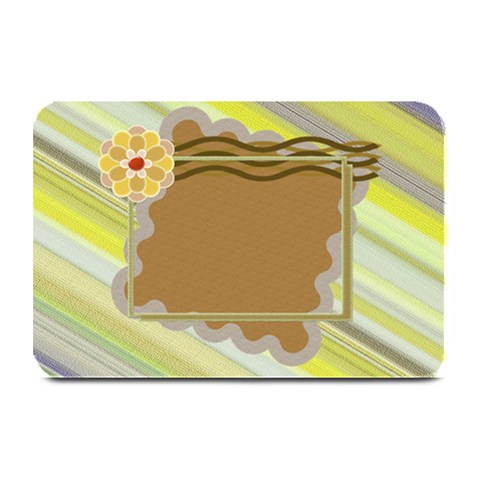 Yellow Flower Place Mat By Daniela 18 x12  Plate Mat
