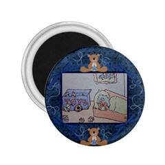 Blue Bird Sleeping - 2.25  Magnet