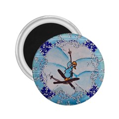 Ski Acrobatics - 2.25  Magnet