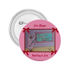 Fine Rhyme Spelling is Fun - 2.25  Button