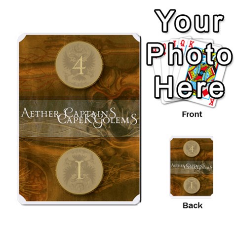 Aether Captains: Capek Golems By Todd Sanders Front 2
