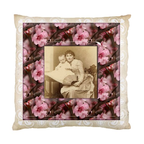 May Blossom Heritage 2 Sided Cushion Case 2 By Catvinnat Front