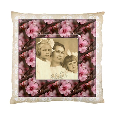 May Blossom Heritage 2 Sided Cushion Case 2 By Catvinnat Back