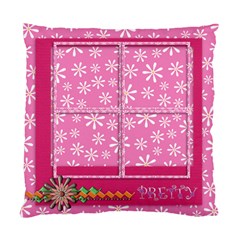 cushion case - 2 sides - flower faith - Standard Cushion Case (Two Sides)