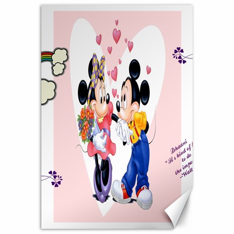 Tryout By Vee 19.62 x28.9  Canvas - 1