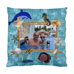 Ocean Blue 2-Sided Cushion Case (5 styles) - Standard Cushion Case (Two Sides) Ocean Blue 2-Sided Cushion Case (5 styles) - Standard Cushion Case (Two Sides)