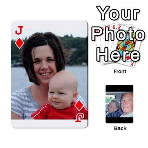 Jack Grents Cards By Laura Front - DiamondJ