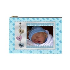 It s A Boy Large Cosmetic Bag (7 styles) - Cosmetic Bag (Large) It s A Boy Large Cosmetic Bag (7 styles) - Cosmetic Bag (Large)