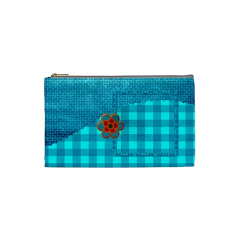 Buttercup Small Cosmetic Bag 1 By Lisa Minor Front