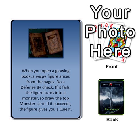 King Green Da Encounter Cards By Dan Keltner Front - SpadeK