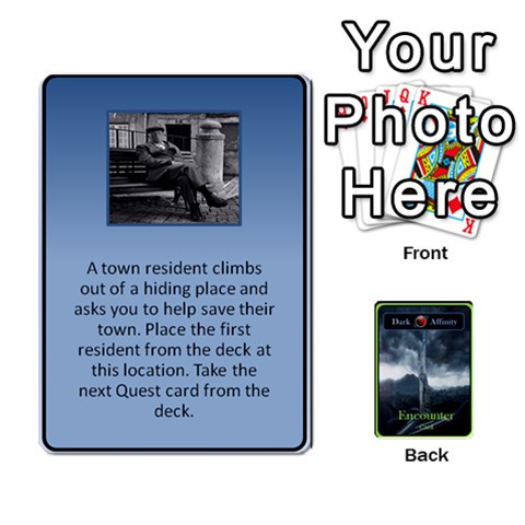 Green Da Encounter Cards By Dan Keltner Front - Heart3