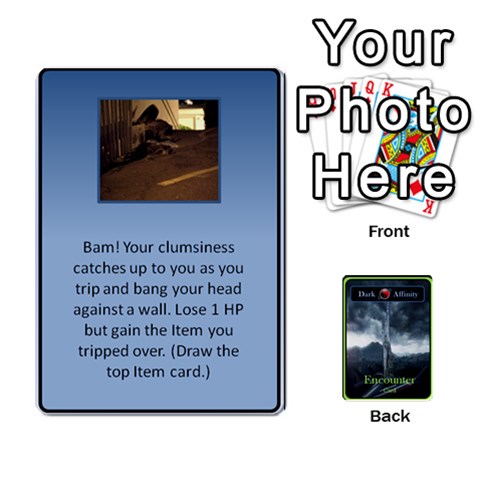 Green Da Encounter Cards By Dan Keltner Front - Heart4