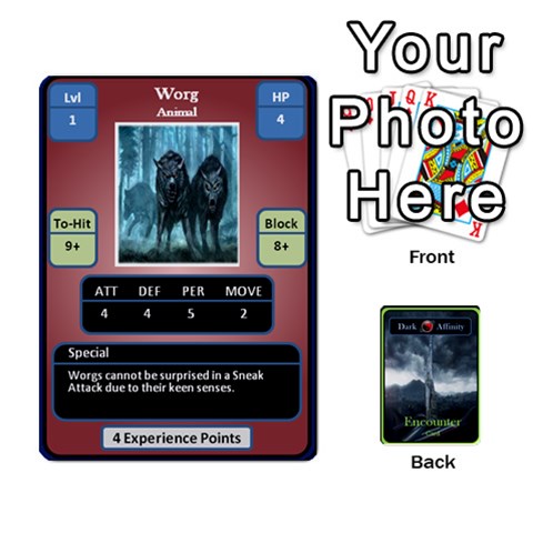 King Green Da Encounter Cards By Dan Keltner Front - HeartK