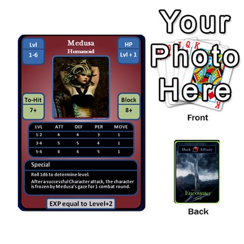 Green Da Encounter Cards By Dan Keltner Front - Club2