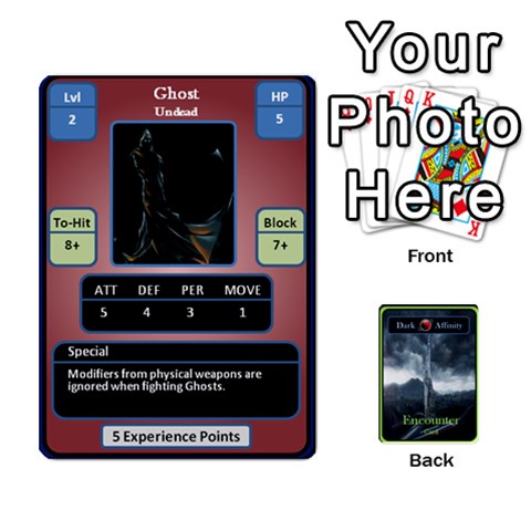 Green Da Encounter Cards By Dan Keltner Front - Club4