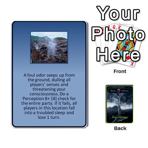 Green Da Encounter Cards By Dan Keltner Front - Spade7