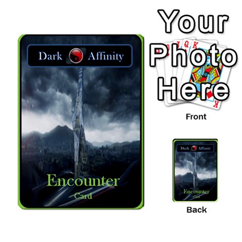 Green Da Encounter Cards By Dan Keltner Back