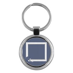 Touchdown (Green and Blue) Keychain 2 - Key Chain (Round)