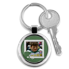 DJ football - Key Chain (Round)