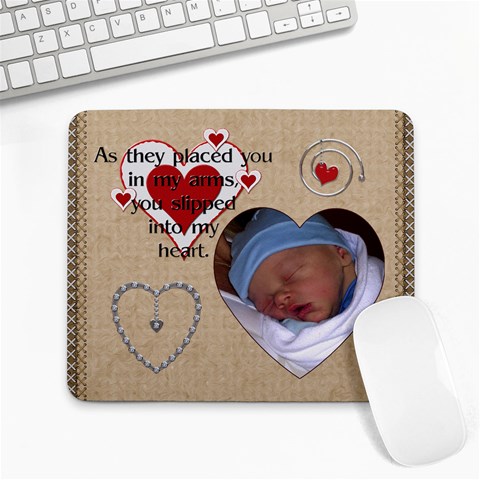 New Baby Large Mousepad By Lil Front