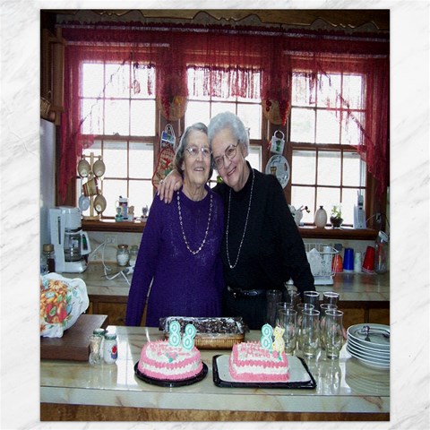Gma Bday By Nellie Blackard 8.15 x9.66  Canvas - 1