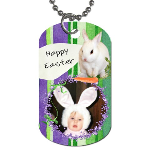 2 Sided Easter Basket Dogtag By Laurrie Back
