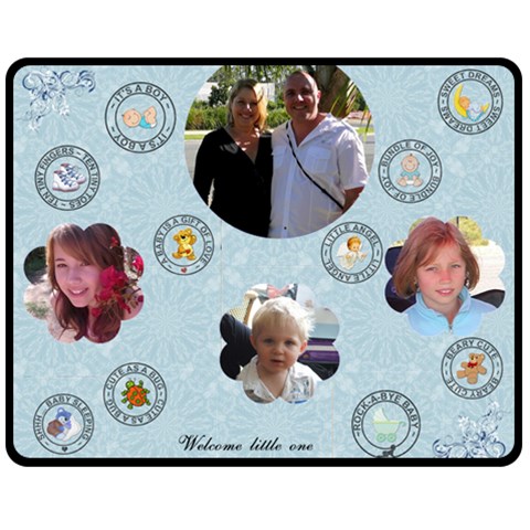 Bubs Blanket By Judy 60 x50  Blanket Front