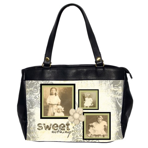 Sweet Nothings Oversized Office Bag By Catvinnat Front