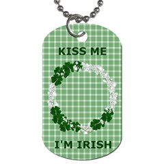 Dog Tag 1-side Irish - Dog Tag (One Side)