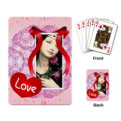 Love card - Playing Cards Single Design (Rectangle) Love card - Playing Cards Single Design (Rectangle)