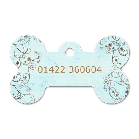 Rusty Puppy Dog Tag By Catvinnat Back