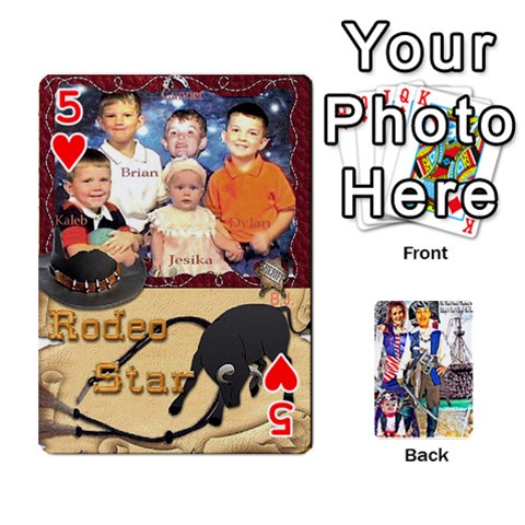 Ashleigh & Raul Quiroz Family s Cards By Pamela Sue Goforth Front - Heart5