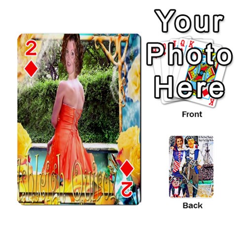 Ashleigh & Raul Quiroz Family s Cards By Pamela Sue Goforth Front - Diamond2