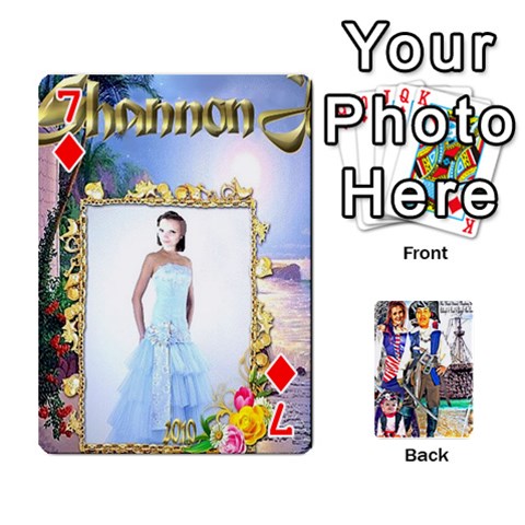 Ashleigh & Raul Quiroz Family s Cards By Pamela Sue Goforth Front - Diamond7