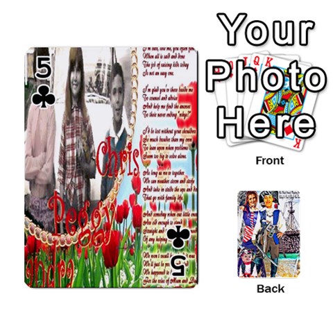 Ashleigh & Raul Quiroz Family s Cards By Pamela Sue Goforth Front - Club5