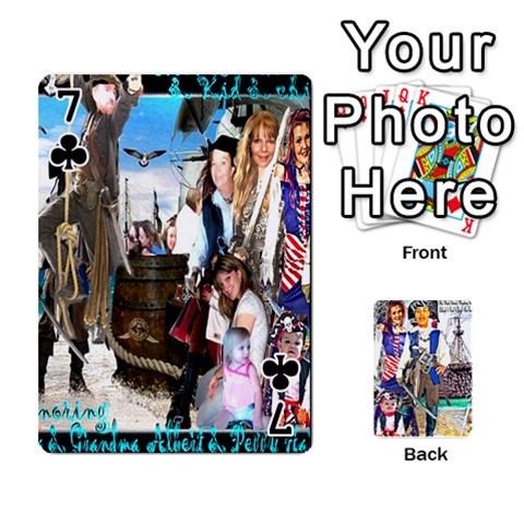Ashleigh & Raul Quiroz Family s Cards By Pamela Sue Goforth Front - Club7
