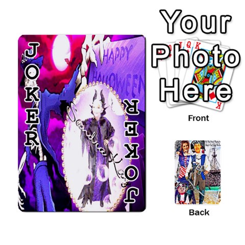 Ashleigh & Raul Quiroz Family s Cards By Pamela Sue Goforth Front - Joker1