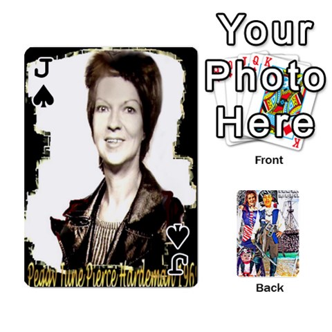 Jack Ashleigh & Raul Quiroz Family s Cards By Pamela Sue Goforth Front - SpadeJ
