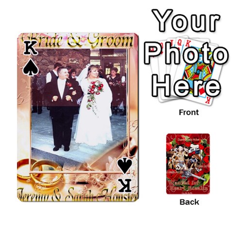 King Stephen & Chase, Kiai , Hailly & Dianne Mckee Family s Cards By Pamela Sue Goforth Front - SpadeK