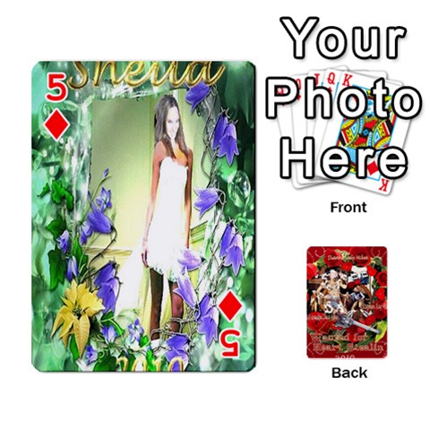 Stephen & Chase, Kiai , Hailly & Dianne Mckee Family s Cards By Pamela Sue Goforth Front - Diamond5