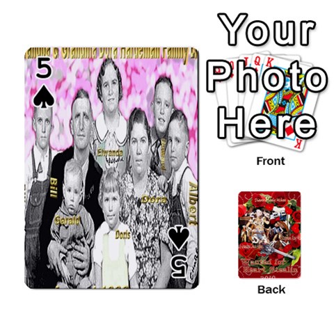 Stephen & Chase, Kiai , Hailly & Dianne Mckee Family s Cards By Pamela Sue Goforth Front - Spade5