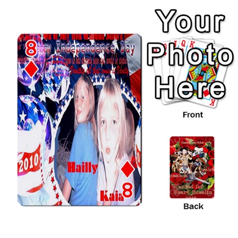 Stephen & Chase, Kiai , Hailly & Dianne Mckee Family s Cards By Pamela Sue Goforth Front - Diamond8