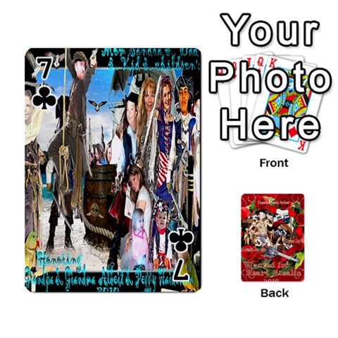 Stephen & Chase, Kiai , Hailly & Dianne Mckee Family s Cards By Pamela Sue Goforth Front - Club7