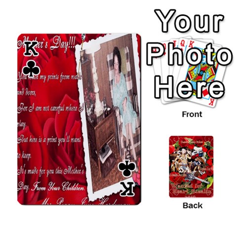 King Stephen & Chase, Kiai , Hailly & Dianne Mckee Family s Cards By Pamela Sue Goforth Front - ClubK