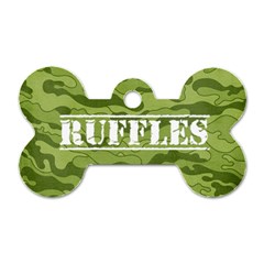 Camouflage Dog Tag - Dog Tag Bone (Two Sides)